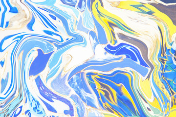 Abstract blue and yellow texture background can be used as your wallpaper, poster, card, invitations, wesite, banner design etc.