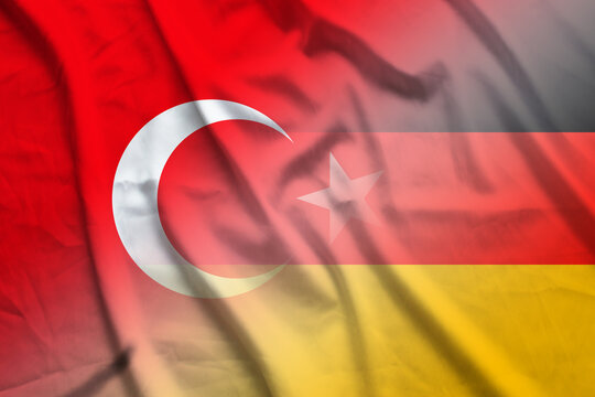 Turkey and Germany official flag transborder relations DEU TUR