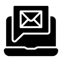 email glyph icon