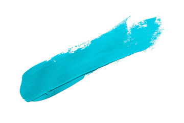 light blue brush isolated on a white background