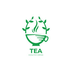Coffee logo and tea design, coffee shop logo , Restaurant icon