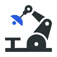 microscope, teeth plaque, teeth protection icon