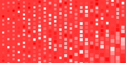 Light Red vector template with rectangles.