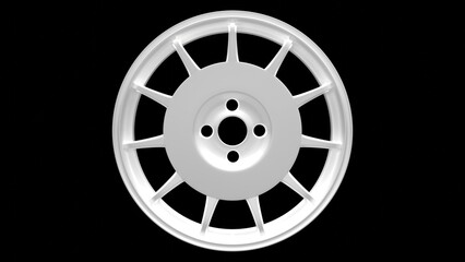 Fototapeta premium Mag wheel for car sport design show for outstanding .3d illustration