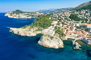 Dubrovnik aerial drone