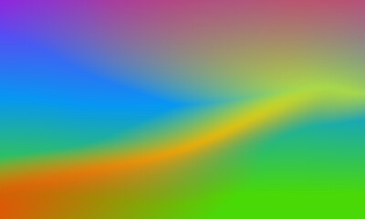 Beautiful pink, yellow and green gradient background smooth and soft texture