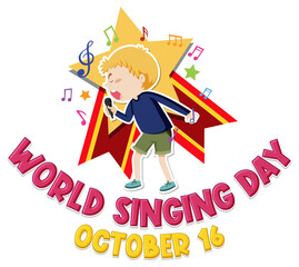 World Singing Day Banner