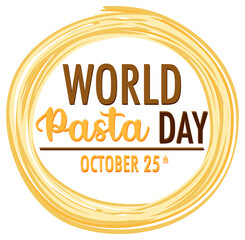 World Pasta Day Banner Design