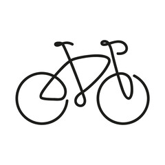 rower logo wektor - obrazy, fototapety, plakaty