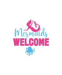 Mermaid SVG Bundle, Mermaid Monogram svg, cute mermaid, Mermaid clipart, Sea Beach svg, Mermaid Tail SVG, Mermaid Layer, PNG, Vector, CriCut