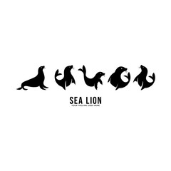 Sea lion symbol - vector illustration © chusni