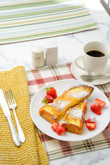 フレンチトースト　　フワフワで美味しいフレンチトースト