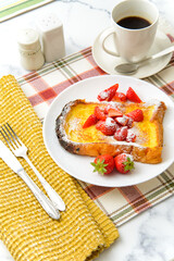 フレンチトースト　　フワフワで美味しいフレンチトースト