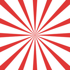 Fototapeta premium 背景 年賀 紅白 集中線イラスト