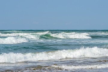 海と波　美しい海と波のイメージ