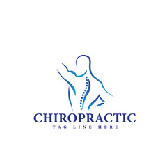 Chiropractic Medical logo design 