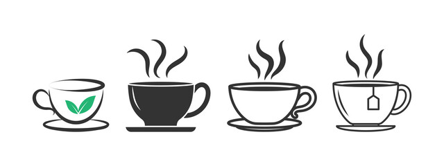 Coffee icon set design template vector illustration