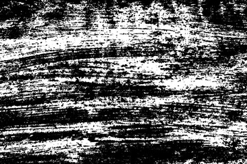 Distressed black texture. Dark grainy texture on white background. Dust overlay textured. Grain noise particles. Rusted white effect. Grunge design elements. Vector illustration, EPS 10.