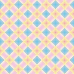 Original checkered background. Grid background with different cells. Abstract striped and checkered pattern. Illustration for scrapbooking. Seamless pattern.