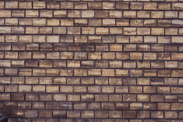 brick wall, from old, red, grungy brick background