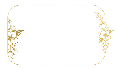 Hand drawn flowers background