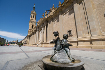 Basílica de Nuestra Señora del Pilar, Zaragoza, Aragón, Spain, Europe