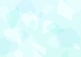 涼しげな水彩背景1　青色Ver