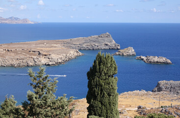 Meer bei Lindos auf Rhodos
