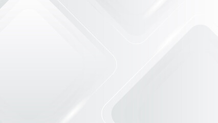 White abstract background. Vector illustration for presentation design. Can be used for business, corporate, institution, party, festive, seminar, talk, flyer, texture, wallpaper, and pattern.