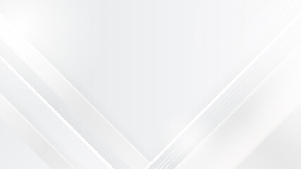 Obraz premium White abstract background. Vector illustration for presentation design. Can be used for business, corporate, institution, party, festive, seminar, talk, flyer, texture, wallpaper, and pattern.