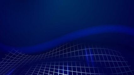 Dark blue abstract background. Vector illustration for presentation design. Can be used for business, corporate, institution, party, festive, seminar, talk, flyer, texture, wallpaper, and pattern.