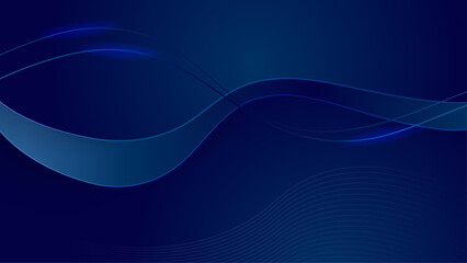 Dark blue abstract background. Vector illustration for presentation design. Can be used for business, corporate, institution, party, festive, seminar, talk, flyer, texture, wallpaper, and pattern.