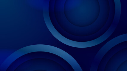 Dark blue abstract background. Vector illustration for presentation design. Can be used for business, corporate, institution, party, festive, seminar, talk, flyer, texture, wallpaper, and pattern.