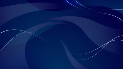 Dark blue abstract background. Vector illustration for presentation design. Can be used for business, corporate, institution, party, festive, seminar, talk, flyer, texture, wallpaper, and pattern.