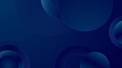 Dark blue abstract background. Vector illustration for presentation design. Can be used for business, corporate, institution, party, festive, seminar, talk, flyer, texture, wallpaper, and pattern.