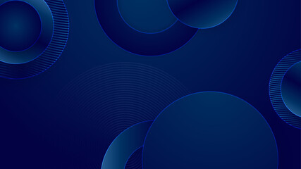 Dark blue abstract background. Vector illustration for presentation design. Can be used for business, corporate, institution, party, festive, seminar, talk, flyer, texture, wallpaper, and pattern.