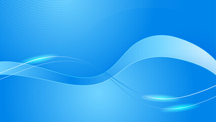 Blue abstract background. Vector illustration for presentation design. Can be used for business, corporate, institution, party, festive, seminar, talk, flyer, texture, wallpaper, and pattern.