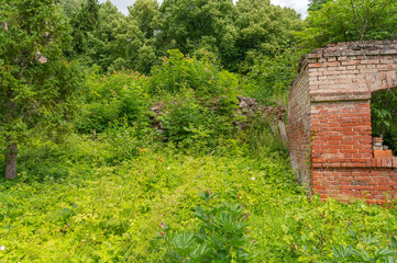 Ruins of builiding, named history