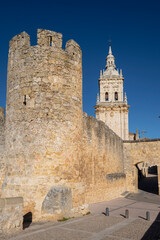 murallas medievales, Puerta de San Miguel, El Burgo de Osma, Soria,  comunidad autónoma de Castilla y León, Spain, Europe