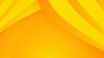 Orange and yellow abstract background. Vector illustration for presentation design. Can be used for business, corporate, institution, party, festive, seminar, flyer, texture, wallpaper, and pattern.