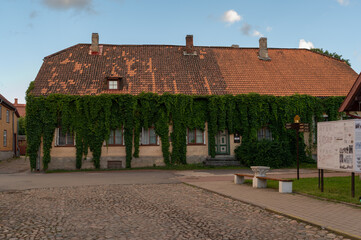 Fototapeta na wymiar Viljandi city view