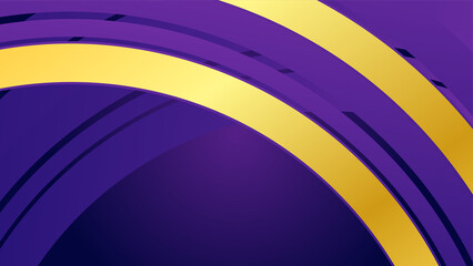 Luxury purple gold abstract background. Vector illustration for presentation design. Can be used for business, corporate, institution, party, festive, seminar, flyer, texture, wallpaper, and pattern.