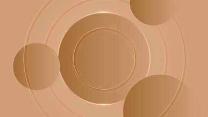 Luxury brown gold abstract background. Vector illustration for presentation design. Can be used for business, corporate, institution, party, festive, seminar, flyer, texture, wallpaper, and pattern.