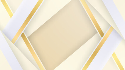 Luxury soft beige gold abstract background. Vector illustration for presentation design. Can be used for business, corporate, institution, party, seminar, flyer, texture, wallpaper, and pattern.