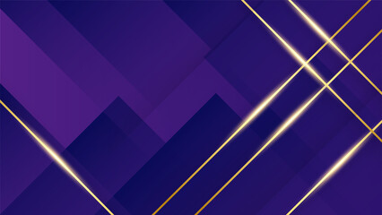 Luxury purple gold abstract background. Vector illustration for presentation design. Can be used for business, corporate, institution, party, festive, seminar, flyer, texture, wallpaper, and pattern.