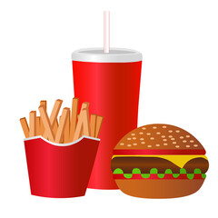 fast food and drink