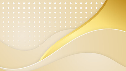 Luxury gold abstract background. Vector illustration for presentation design. Can be used for business, corporate, institution, party, festive, seminar, flyer, texture, wallpaper, and pattern.