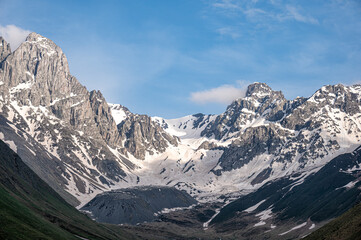 Fototapeta premium Georgia mountain in summer