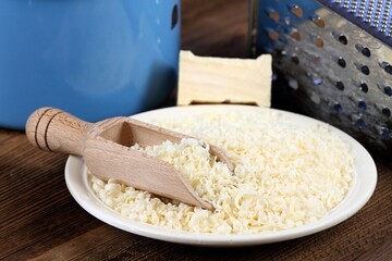 Grated soap for natural laundering. Eco friendly way how to wash laundry. Good for people with allergy.