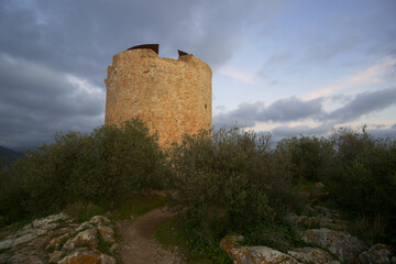 Torre des Cap andritxol (s.XVI).Andratx. Comarca de Ponent.Mallorca.Baleares.España.